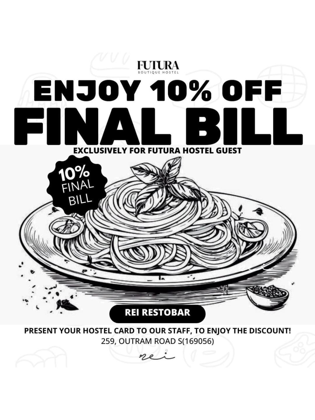 Futura Boutique Hostel Szingapúr Kültér fotó